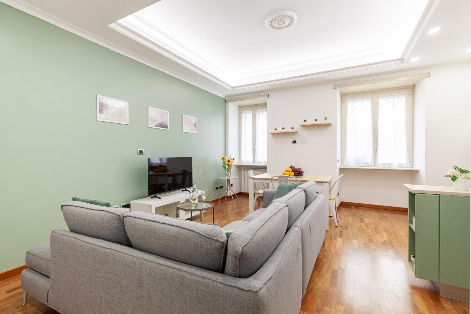 Hostly-wood And Colors Midtown-just 7min To Colosseum Appartamento